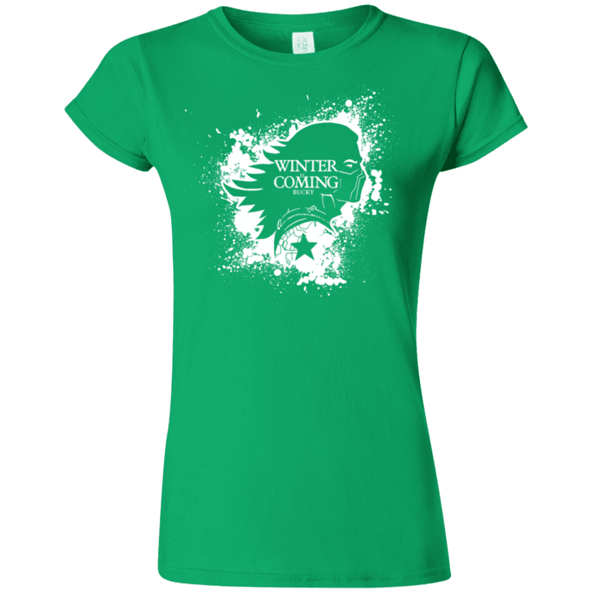 T-Shirts Irish Green / S Bucky Black Junior Slimmer-Fit T-Shirt