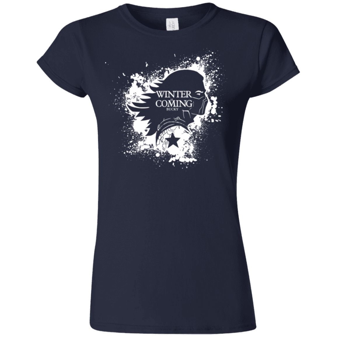 T-Shirts Navy / S Bucky Black Junior Slimmer-Fit T-Shirt