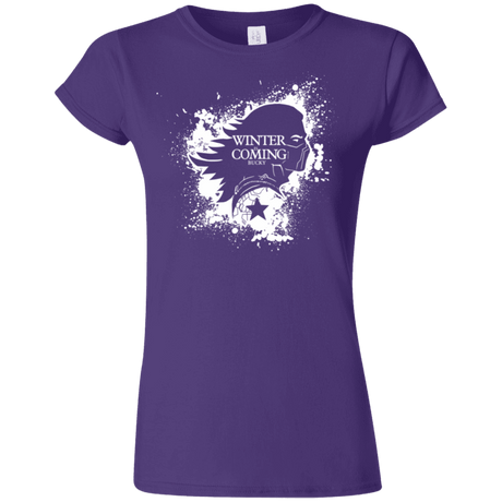 T-Shirts Purple / S Bucky Black Junior Slimmer-Fit T-Shirt