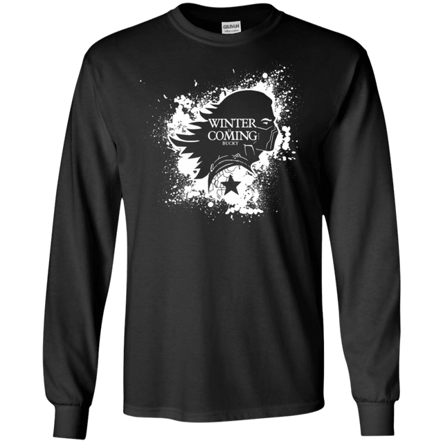 T-Shirts Black / S Bucky Black Men's Long Sleeve T-Shirt