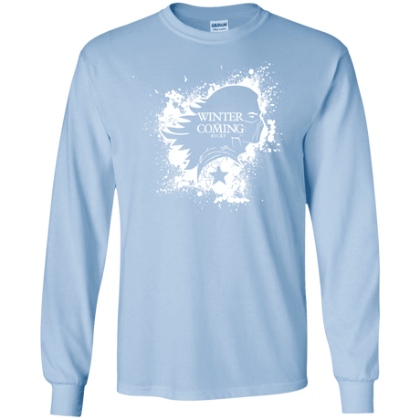 T-Shirts Light Blue / S Bucky Black Men's Long Sleeve T-Shirt