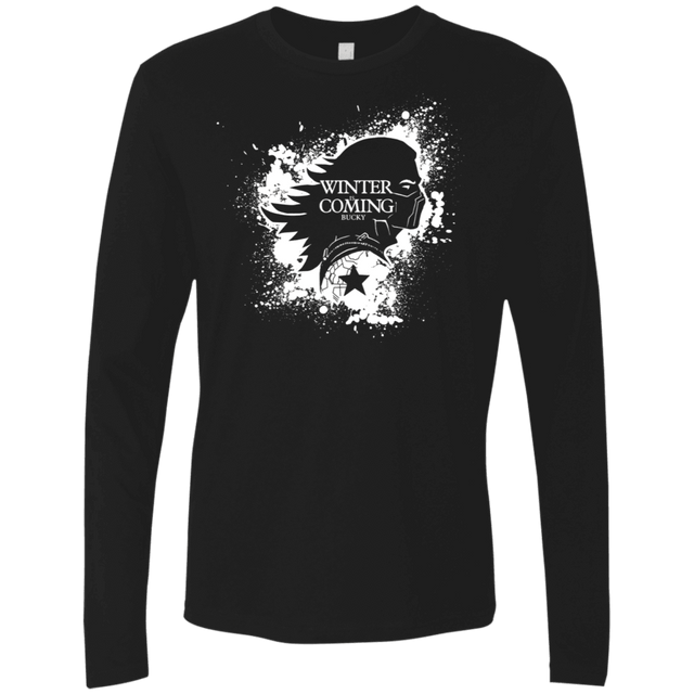 T-Shirts Black / S Bucky Black Men's Premium Long Sleeve