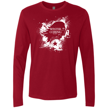 T-Shirts Cardinal / S Bucky Black Men's Premium Long Sleeve