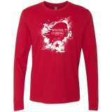 T-Shirts Red / S Bucky Black Men's Premium Long Sleeve