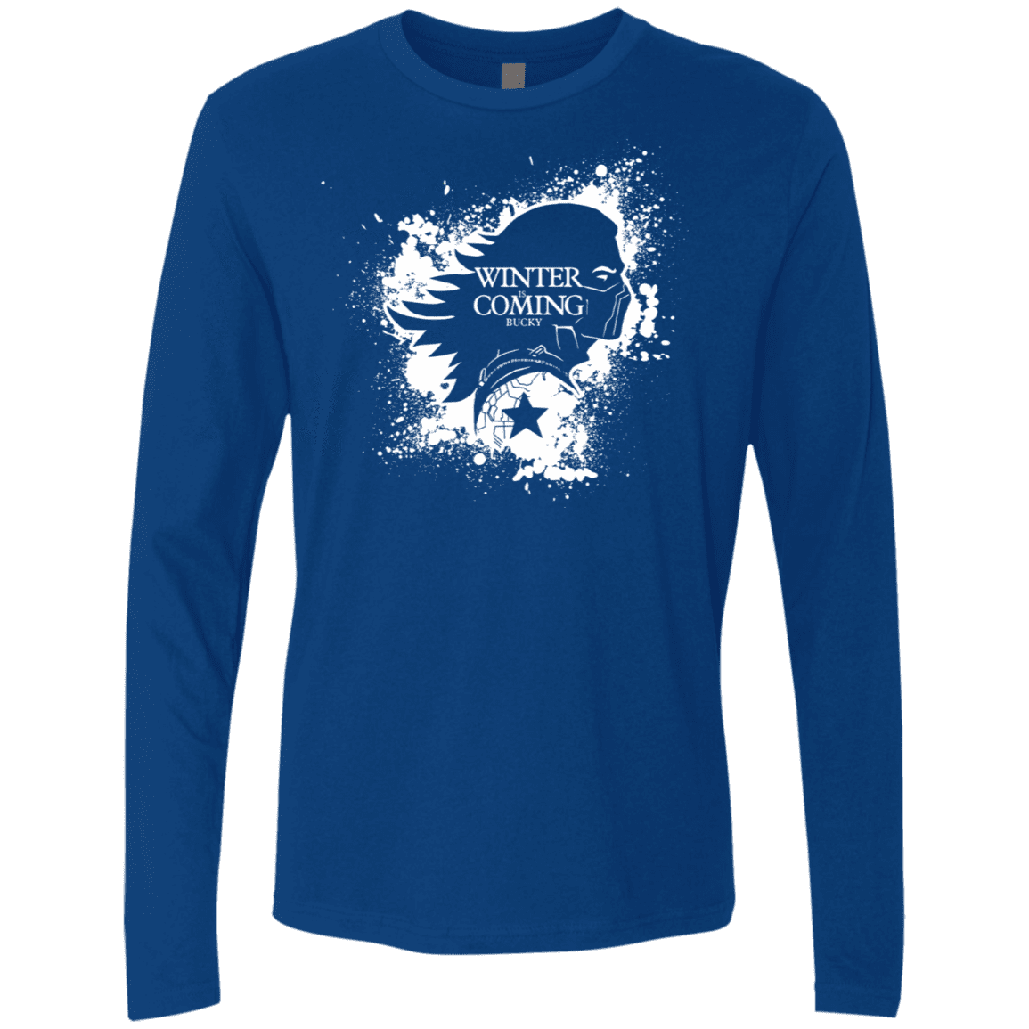 T-Shirts Royal / S Bucky Black Men's Premium Long Sleeve