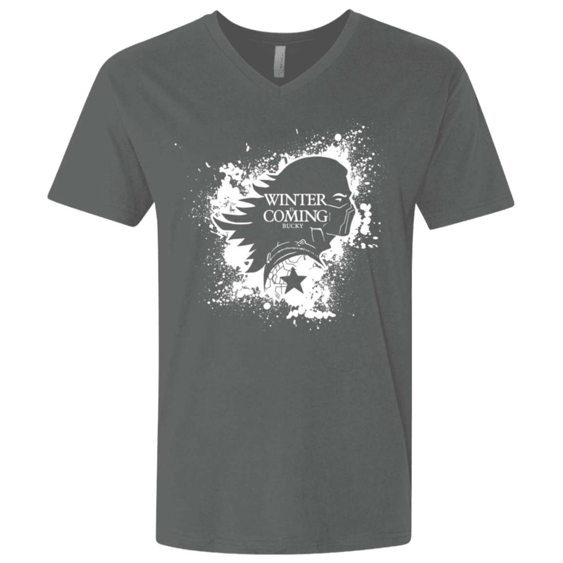 T-Shirts Heavy Metal / X-Small Bucky Black Men's Premium V-Neck