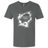 T-Shirts Heavy Metal / X-Small Bucky Black Men's Premium V-Neck