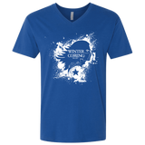 T-Shirts Royal / X-Small Bucky Black Men's Premium V-Neck