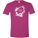 T-Shirts Antique Heliconia / S Bucky Black Men's Semi-Fitted Softstyle