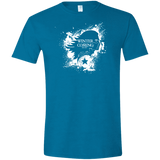 T-Shirts Antique Sapphire / S Bucky Black Men's Semi-Fitted Softstyle