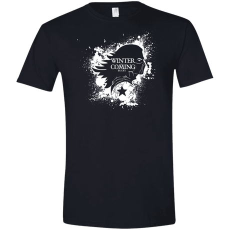 T-Shirts Black / X-Small Bucky Black Men's Semi-Fitted Softstyle