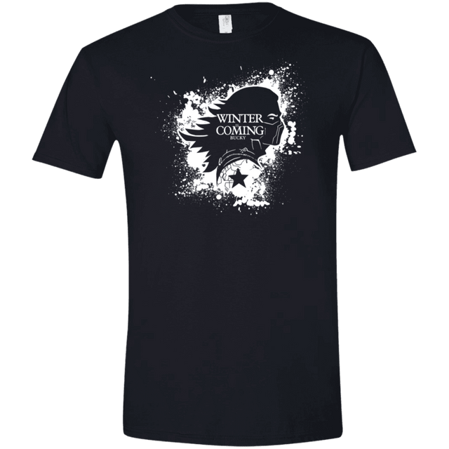 T-Shirts Black / X-Small Bucky Black Men's Semi-Fitted Softstyle