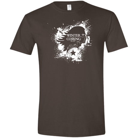 T-Shirts Dark Chocolate / S Bucky Black Men's Semi-Fitted Softstyle