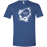 T-Shirts Heather Royal / X-Small Bucky Black Men's Semi-Fitted Softstyle