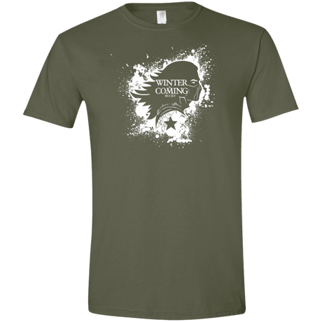 T-Shirts Military Green / S Bucky Black Men's Semi-Fitted Softstyle