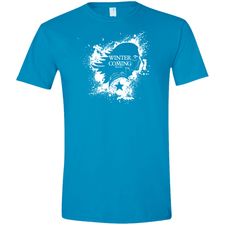 T-Shirts Sapphire / S Bucky Black Men's Semi-Fitted Softstyle