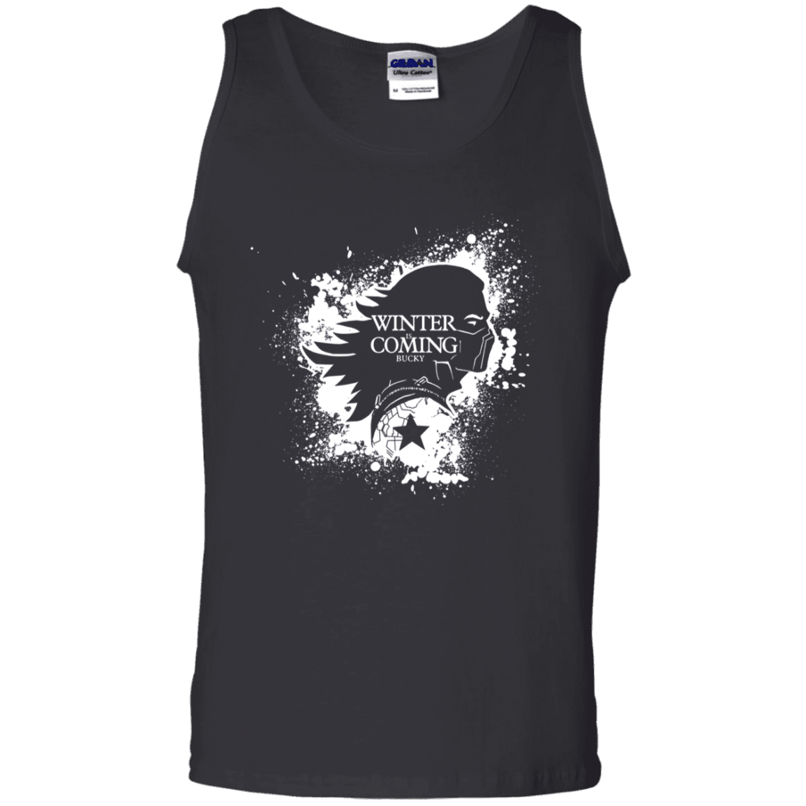 T-Shirts Black / S Bucky Black Men's Tank Top