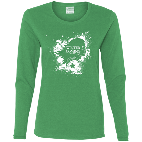 T-Shirts Irish Green / S Bucky Black Women's Long Sleeve T-Shirt