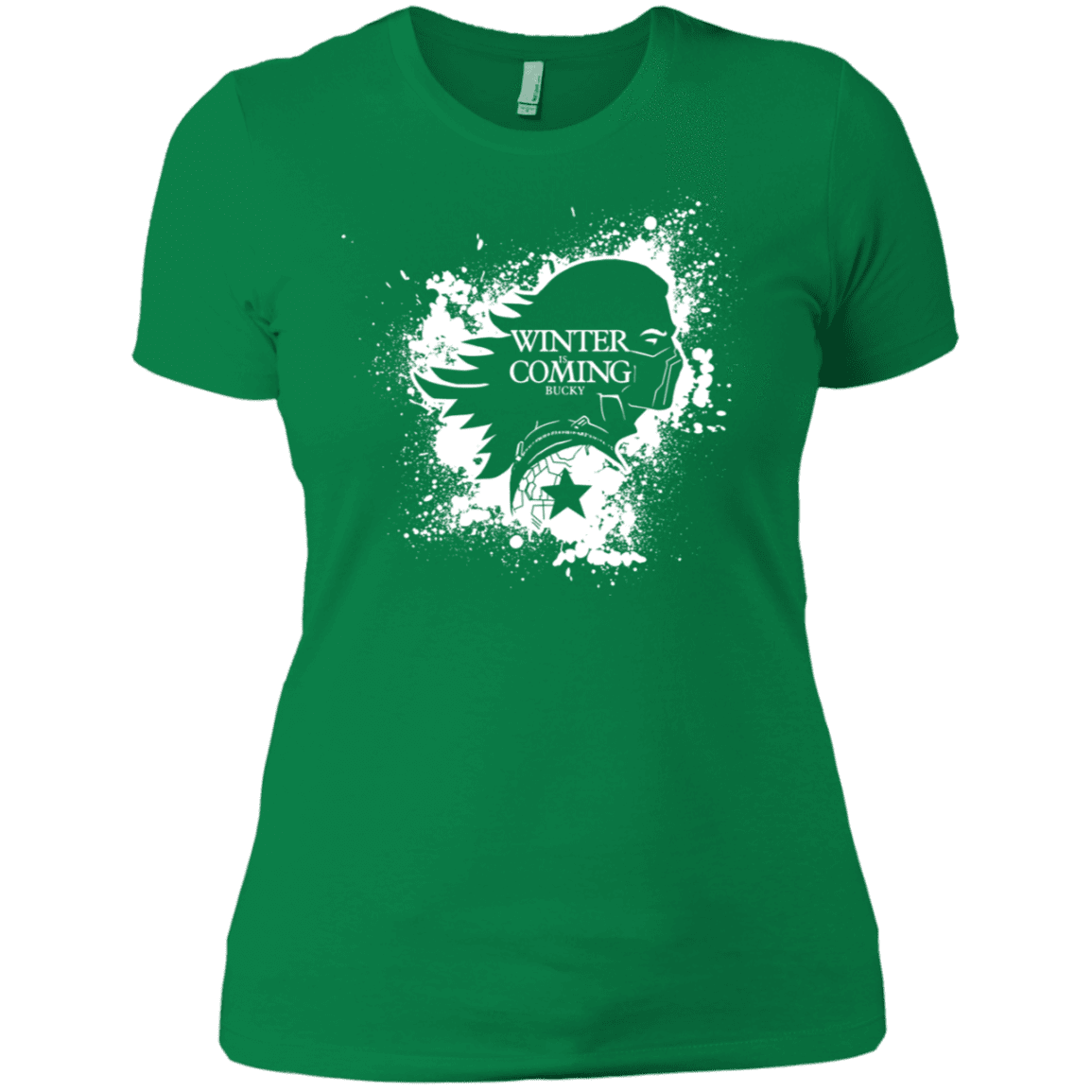 T-Shirts Kelly Green / X-Small Bucky Black Women's Premium T-Shirt