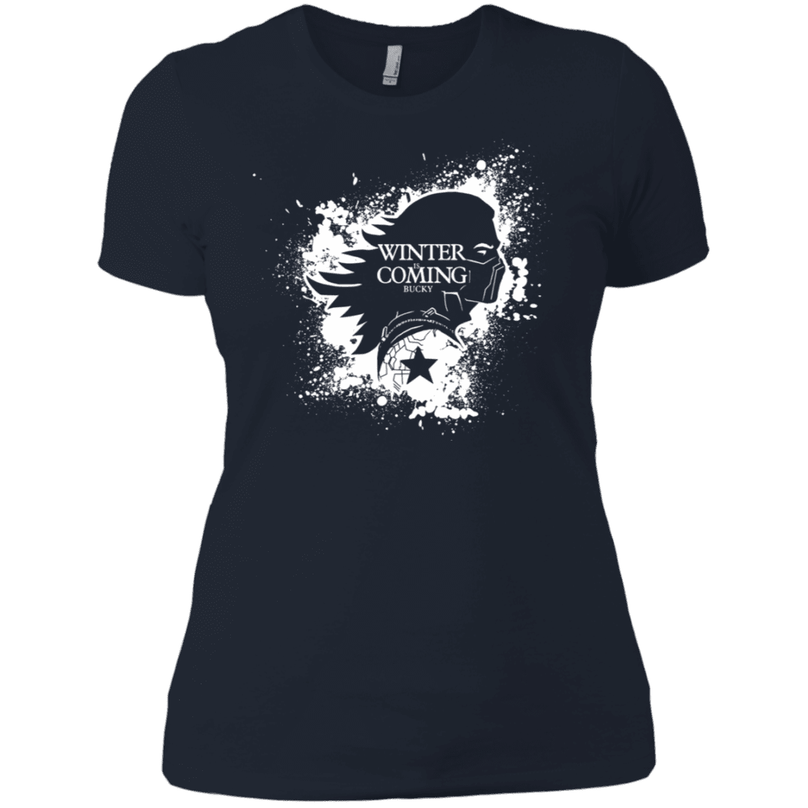 T-Shirts Midnight Navy / X-Small Bucky Black Women's Premium T-Shirt