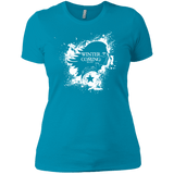 T-Shirts Turquoise / X-Small Bucky Black Women's Premium T-Shirt