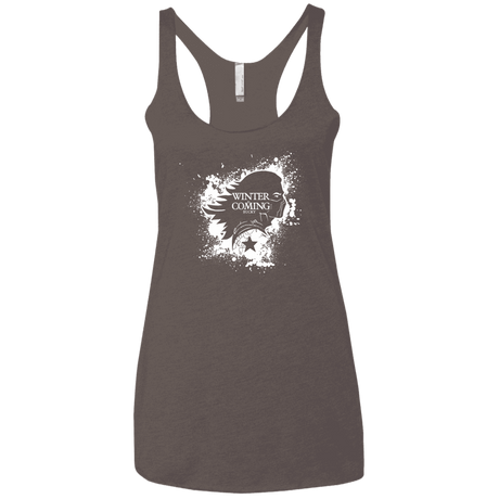 T-Shirts Macchiato / X-Small Bucky Black Women's Triblend Racerback Tank