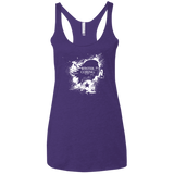 T-Shirts Purple Rush / X-Small Bucky Black Women's Triblend Racerback Tank