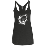 T-Shirts Vintage Black / X-Small Bucky Black Women's Triblend Racerback Tank