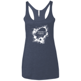 T-Shirts Vintage Navy / X-Small Bucky Black Women's Triblend Racerback Tank
