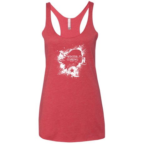 T-Shirts Vintage Red / X-Small Bucky Black Women's Triblend Racerback Tank