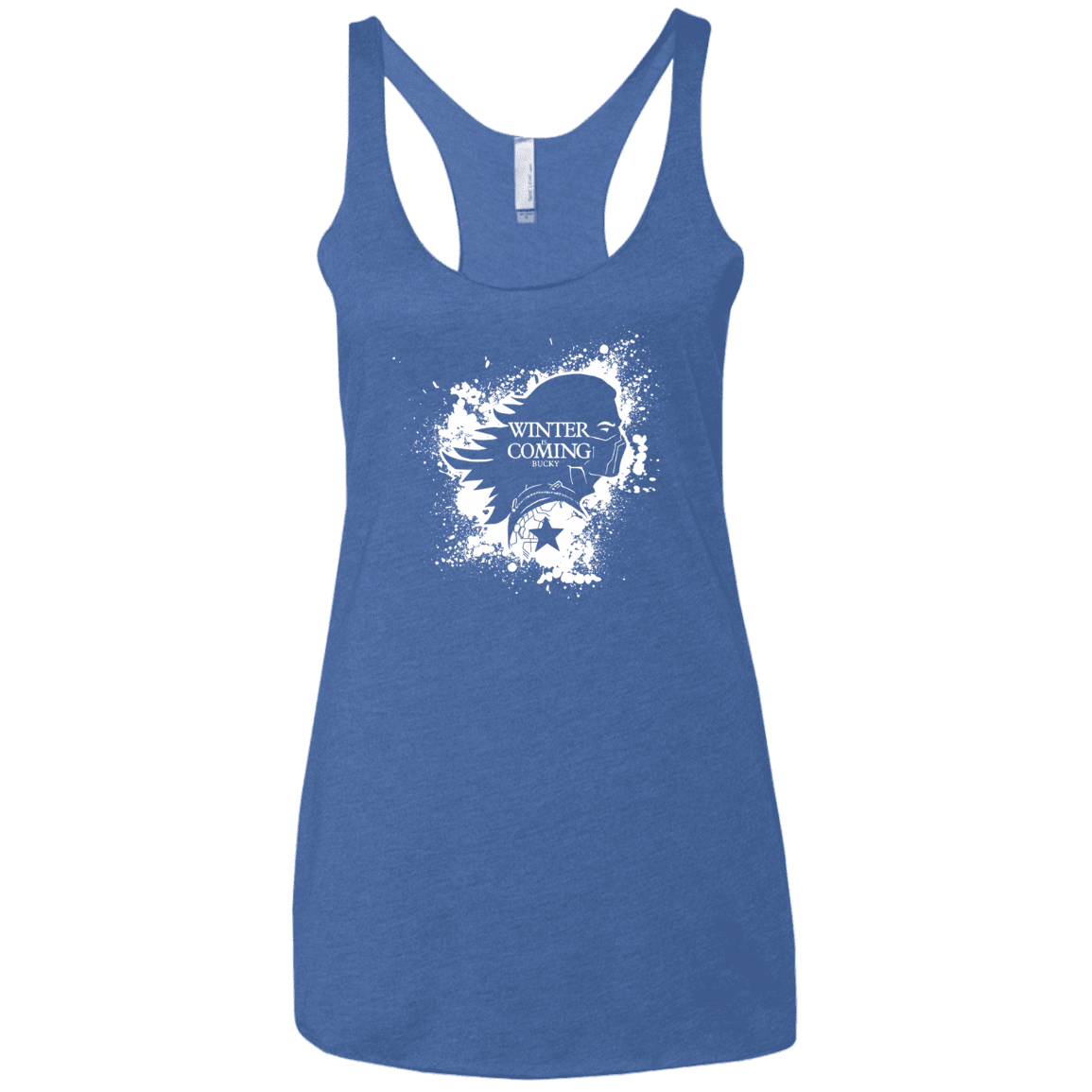T-Shirts Vintage Royal / X-Small Bucky Black Women's Triblend Racerback Tank