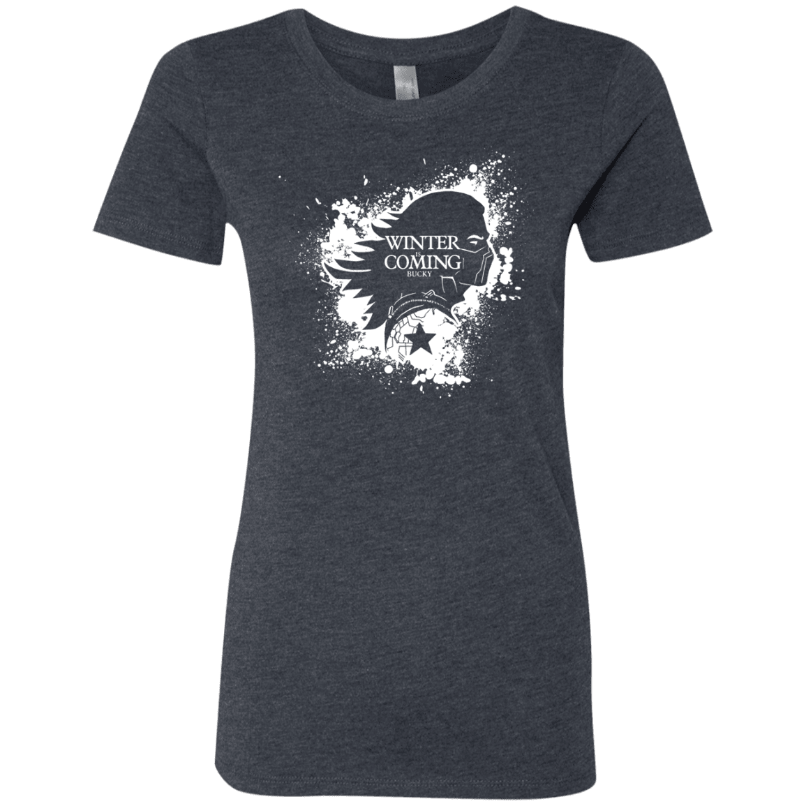 T-Shirts Vintage Navy / S Bucky Black Women's Triblend T-Shirt