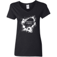 T-Shirts Black / S Bucky Black Women's V-Neck T-Shirt