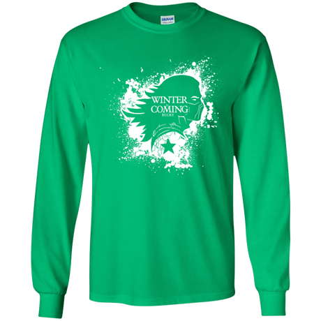 T-Shirts Irish Green / YS Bucky Black Youth Long Sleeve T-Shirt