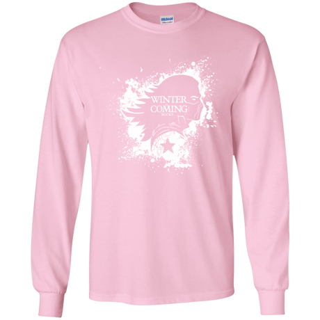 T-Shirts Light Pink / YS Bucky Black Youth Long Sleeve T-Shirt