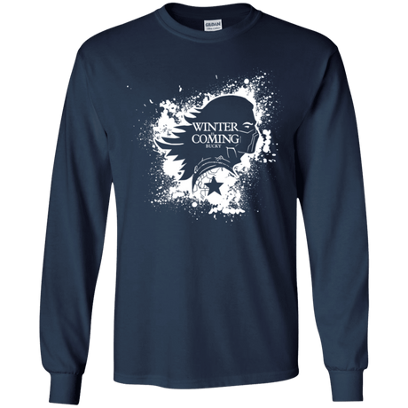 T-Shirts Navy / YS Bucky Black Youth Long Sleeve T-Shirt