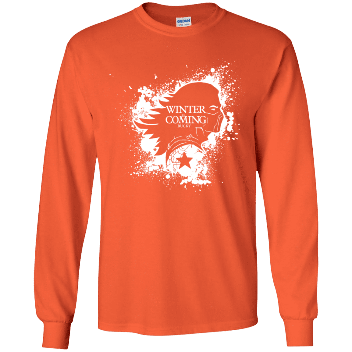 T-Shirts Orange / YS Bucky Black Youth Long Sleeve T-Shirt