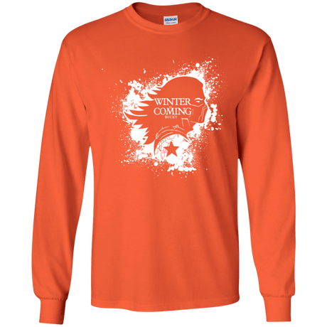 T-Shirts Orange / YS Bucky Black Youth Long Sleeve T-Shirt