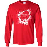 T-Shirts Red / YS Bucky Black Youth Long Sleeve T-Shirt