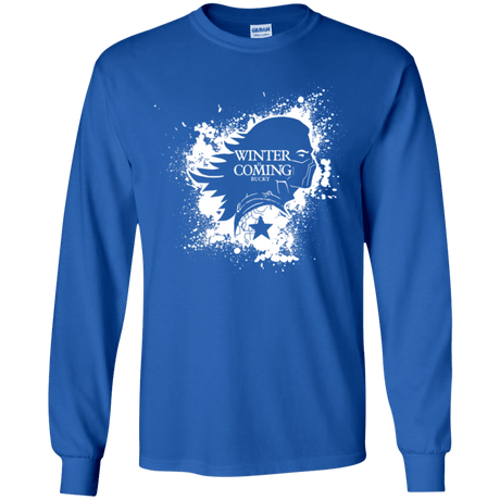 T-Shirts Royal / YS Bucky Black Youth Long Sleeve T-Shirt