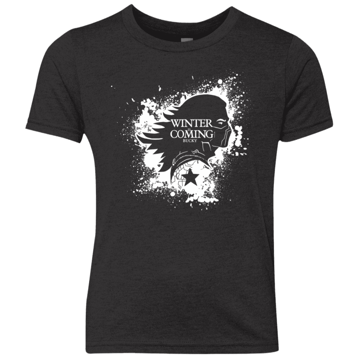 T-Shirts Vintage Black / YXS Bucky Black Youth Triblend T-Shirt