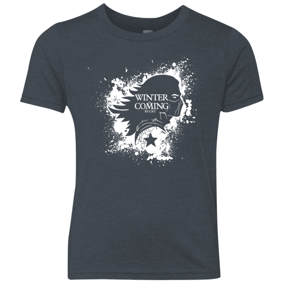 T-Shirts Vintage Navy / YXS Bucky Black Youth Triblend T-Shirt