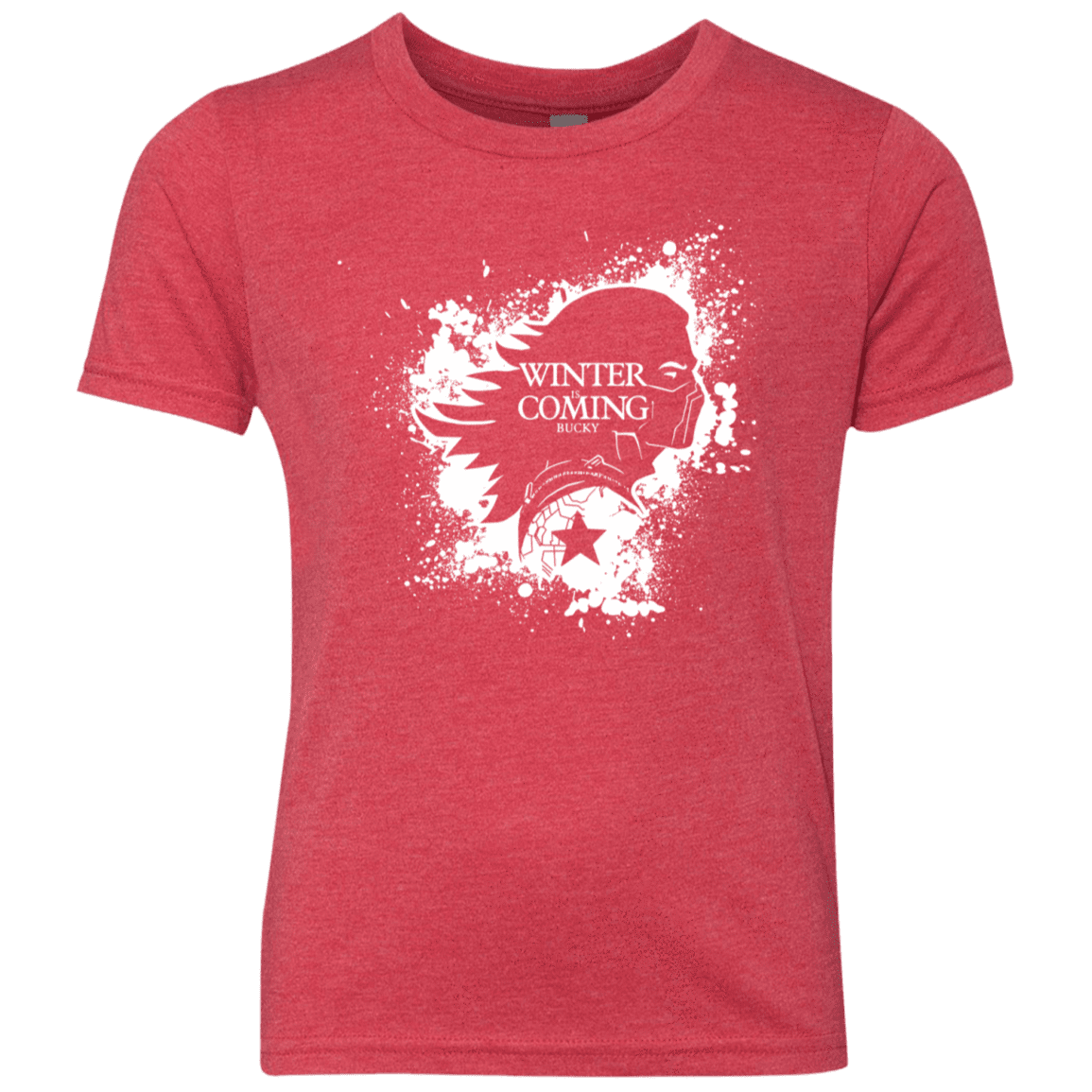 T-Shirts Vintage Red / YXS Bucky Black Youth Triblend T-Shirt