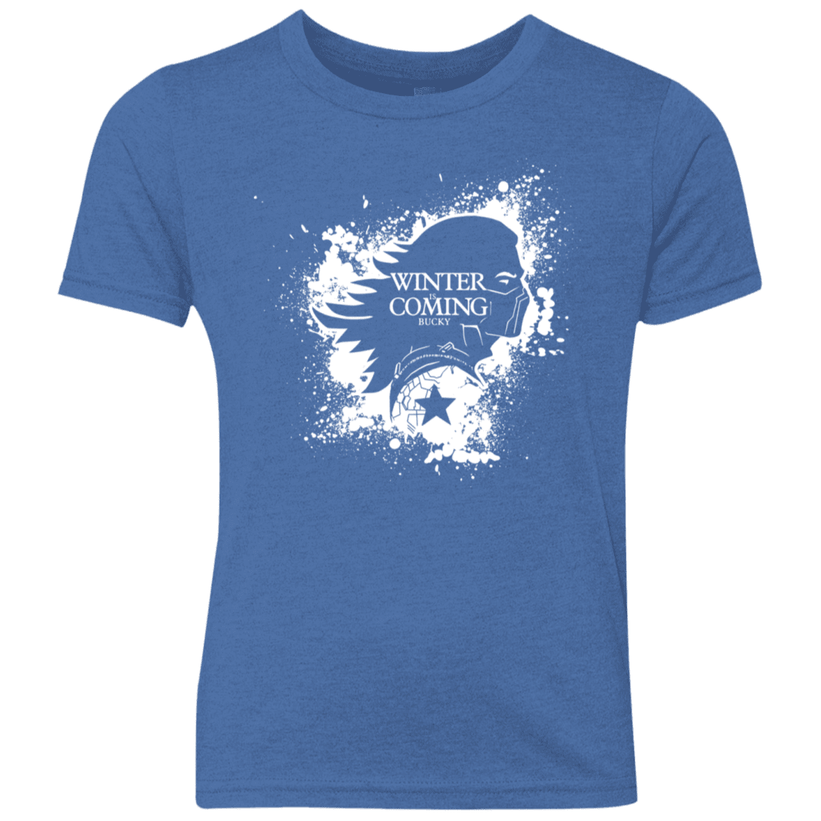 T-Shirts Vintage Royal / YXS Bucky Black Youth Triblend T-Shirt