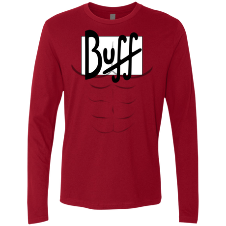T-Shirts Cardinal / Small Buff Men's Premium Long Sleeve