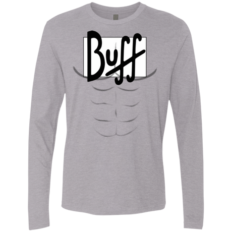 T-Shirts Heather Grey / Small Buff Men's Premium Long Sleeve