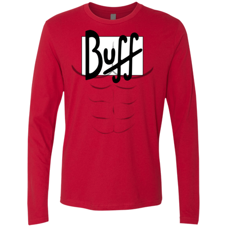 T-Shirts Red / Small Buff Men's Premium Long Sleeve