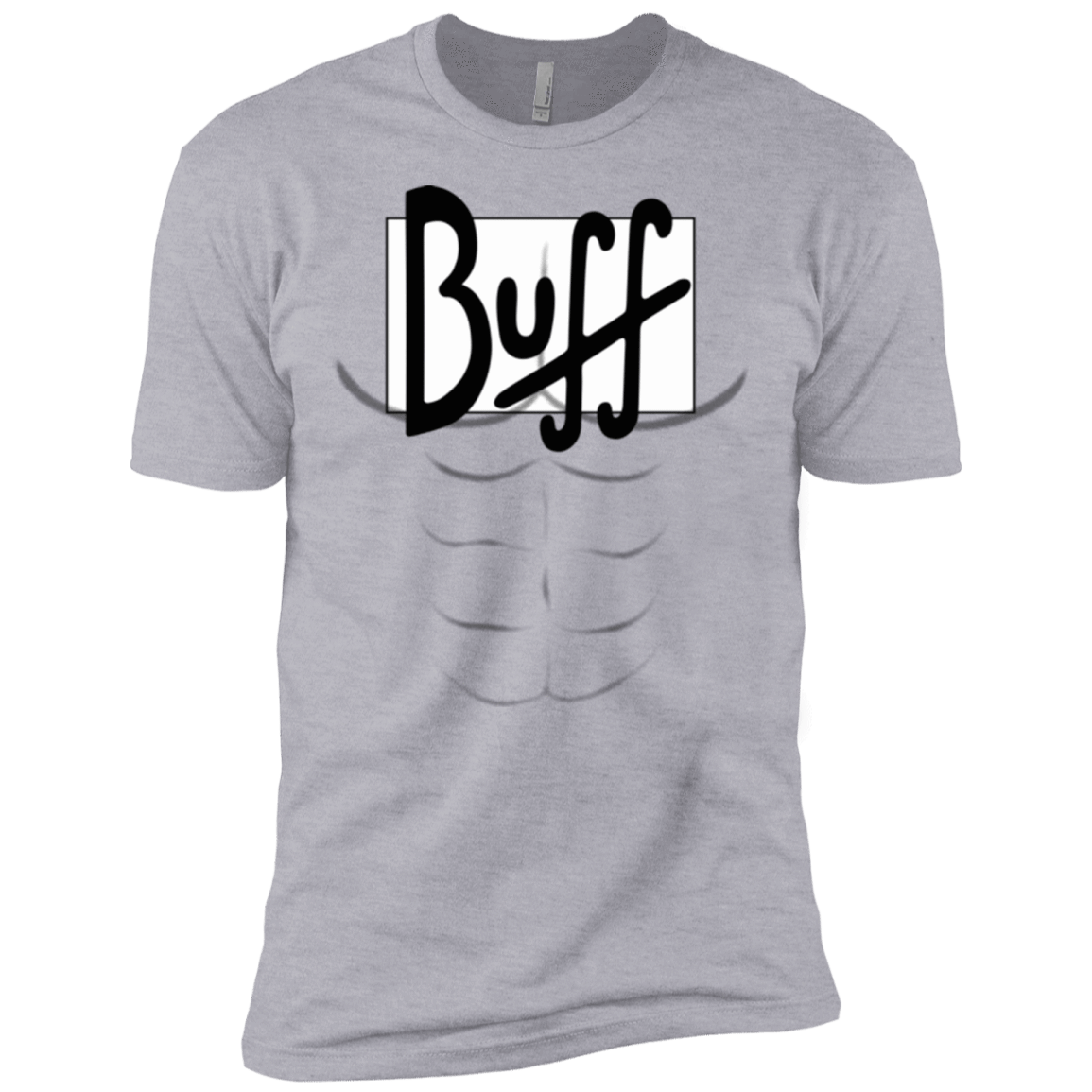 T-Shirts Heather Grey / X-Small Buff Men's Premium T-Shirt