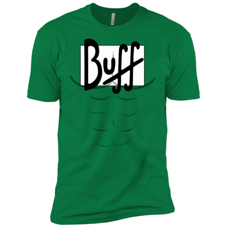 T-Shirts Kelly Green / X-Small Buff Men's Premium T-Shirt