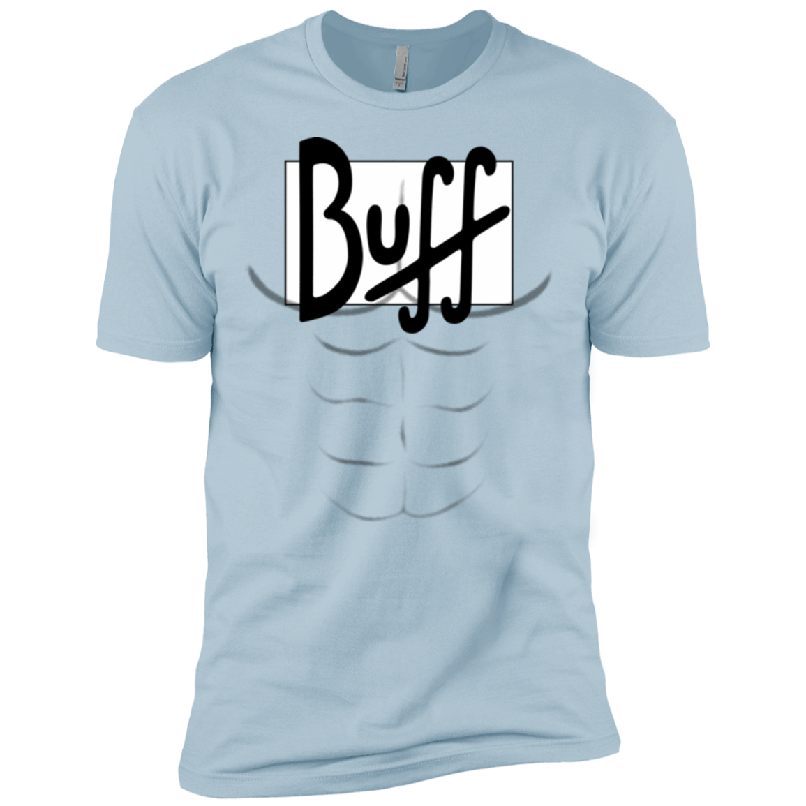 T-Shirts Light Blue / X-Small Buff Men's Premium T-Shirt
